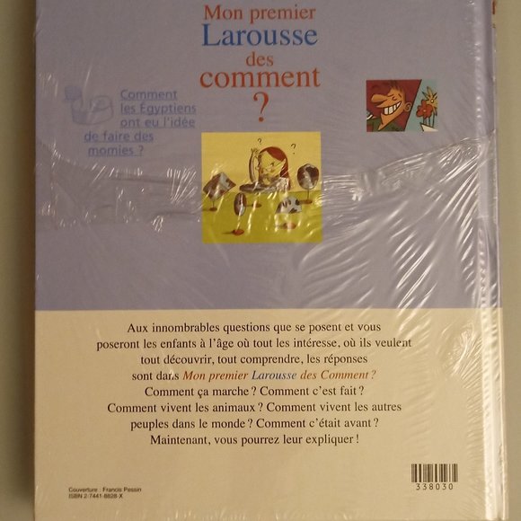 (French edition) MON PREMIER LAROUSSE DES COMMENT - Hardcover - Picture 2 of 2